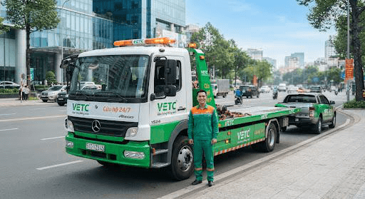 Xe cứu hộ VETC